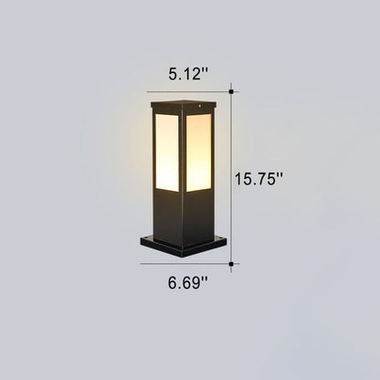 Contemporary Outdoor Solar Powered Garden Light