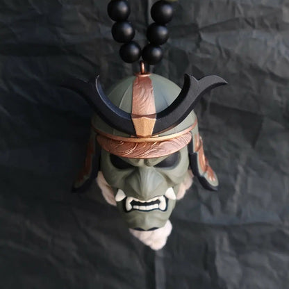 Japanese Warrior Car Charm Pendant