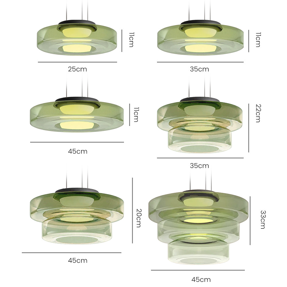 Modern Round Hanging Light Fixture for Homes