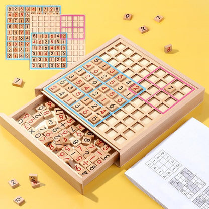 Classic Wood Brain Teaser Puzzle - Fesara