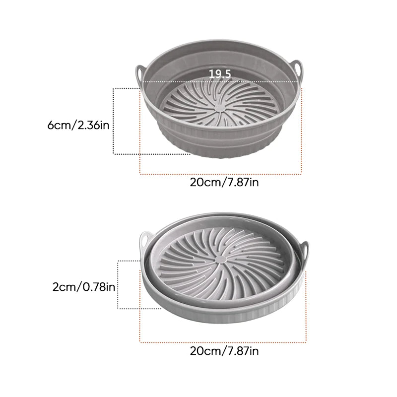 Non-Stick Silicone Air Fryer Grill Mat