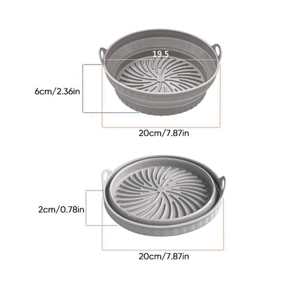 Non-Stick Silicone Air Fryer Grill Mat