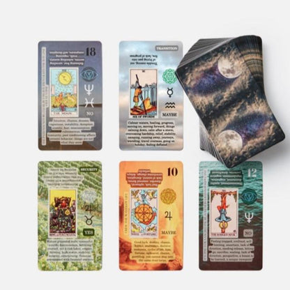 Guided Tarot Card Deck with Interpretations
