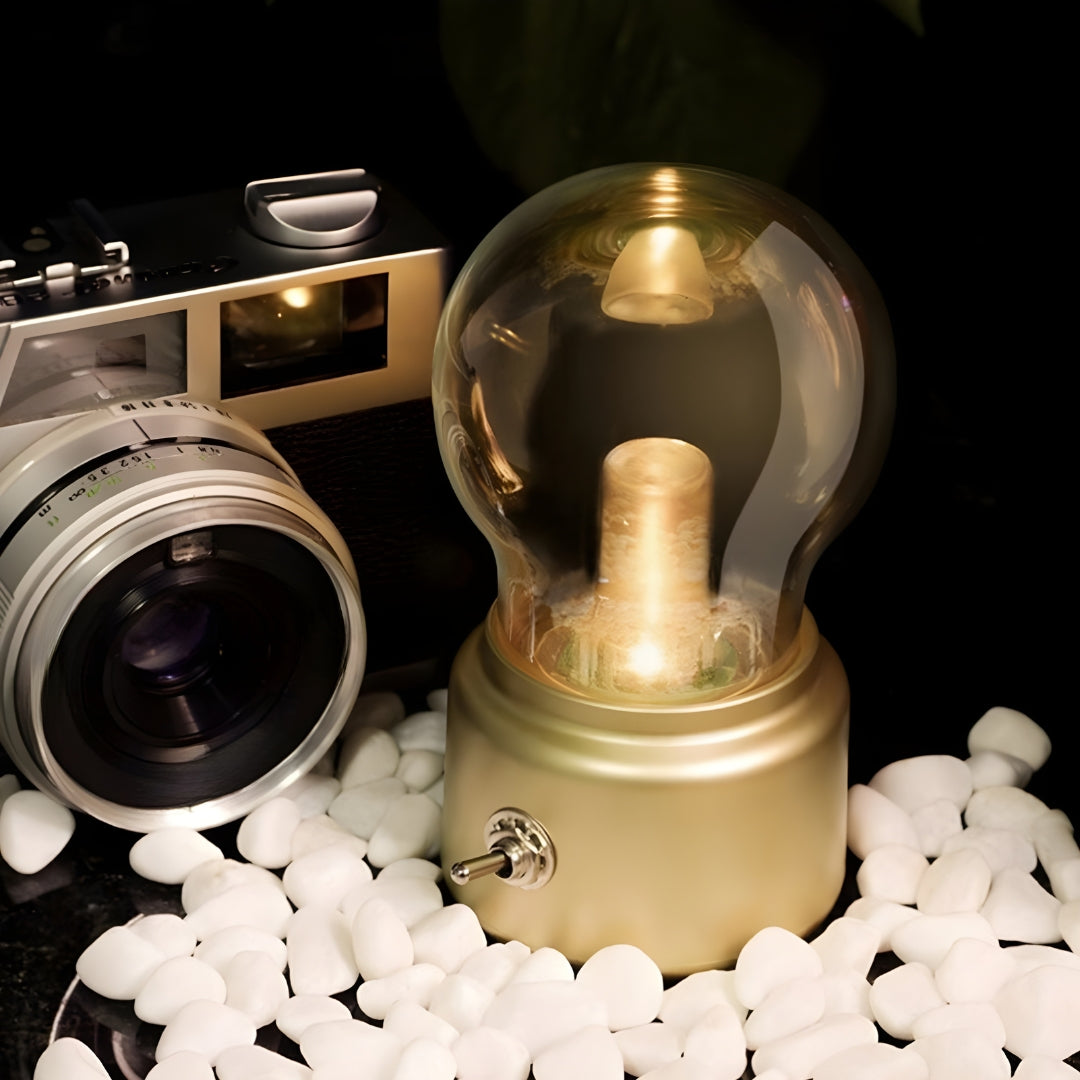 Compact Vintage Desk Lamp - Fesara