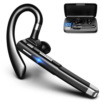 Wireless Bluetooth 5.1 Headphones with Dual Mics - Fesara