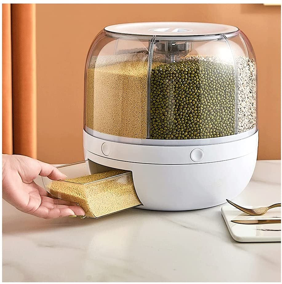 Automatic 360 Degree Pet Food Container