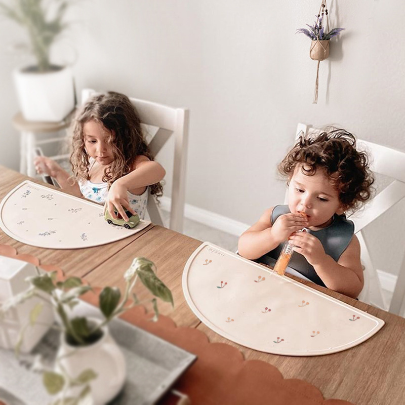 Fun Silicone Kids Placemat Non Slip Table Pad