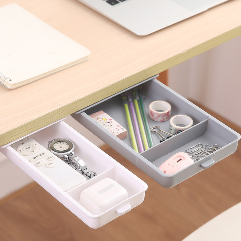 Space Saving Under Desk Storage Drawer
