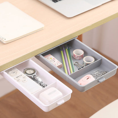 Space Saving Under Desk Storage Drawer