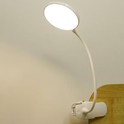 Compact Portable LED Desk Lamp with USB Rechargeable Nightlight