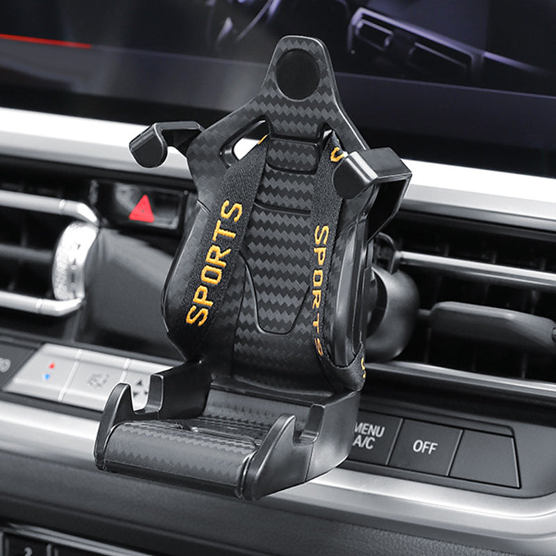 Car Phone Mount Racing Seat Belt Holder