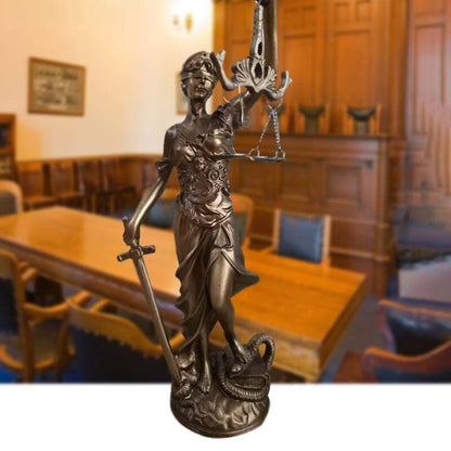 Lady Justice Figurine Statue Decoration
