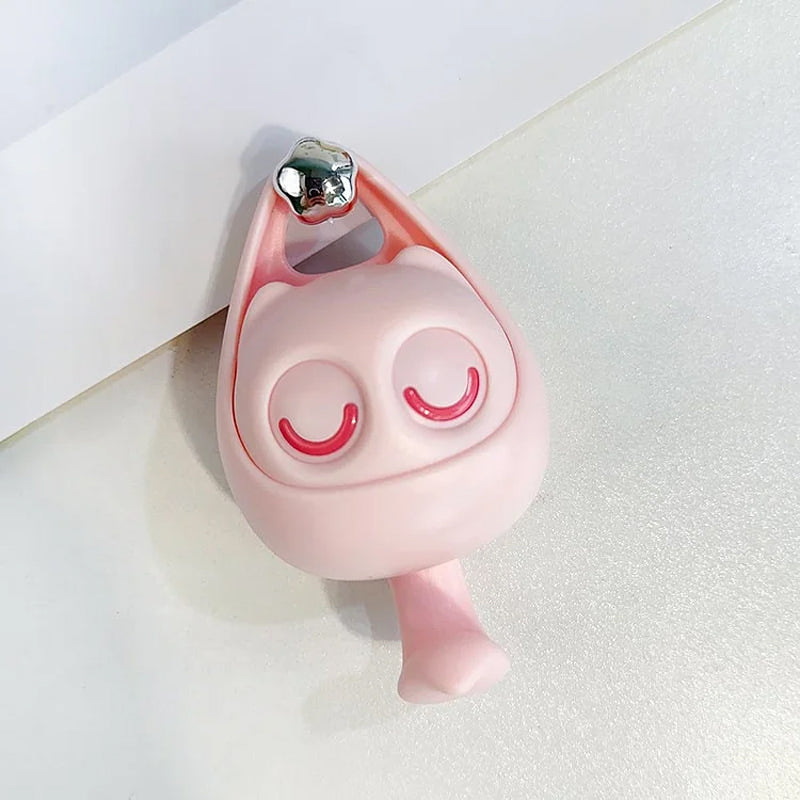 Adorable Smiling Cat Wall Hooks