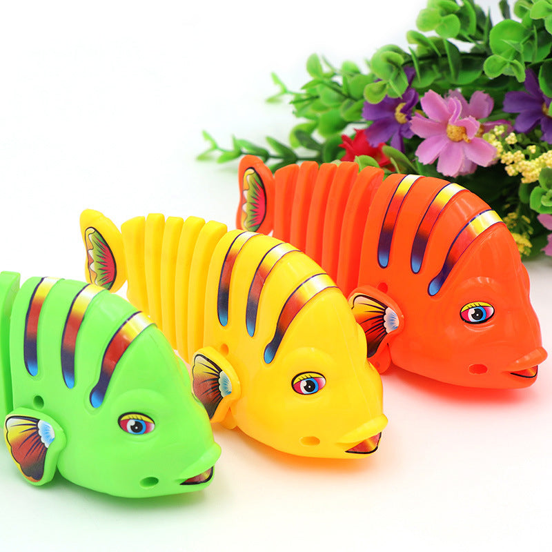 Colorful Swinging Fish Baby Toy