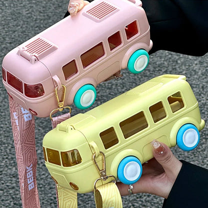 Fun Bus Shaped Travel Water Bottle