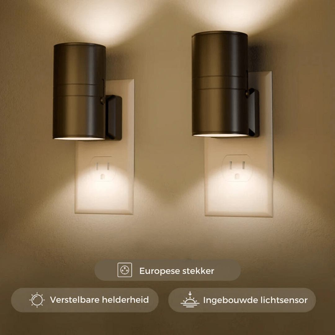 Bright Adjustable Wall Lamp with Sensor for Home