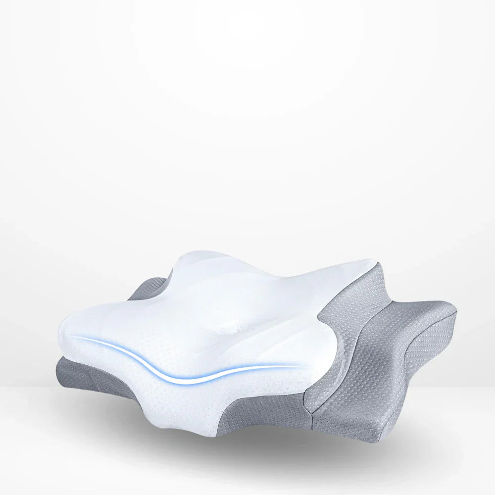 Contour Memory Foam Pillow - Ergonomic Support Neck Pillow - Fesara