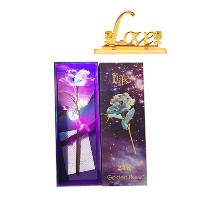 Sparkling Love Rose Night Light