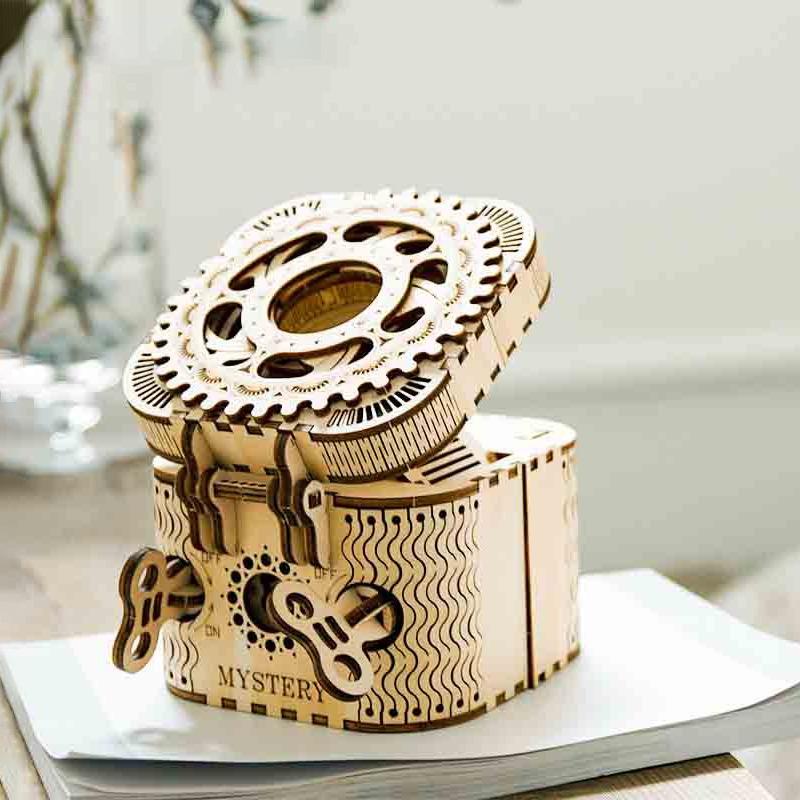 Challenging Wooden 3D Brain Teaser Puzzle