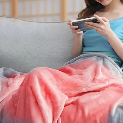 Portable Electric Warm Blanket for Home Travel