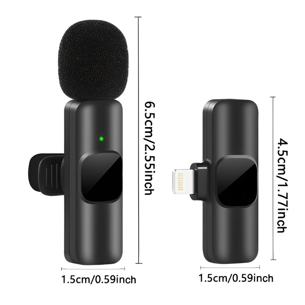 Easy to Use Wireless Lavalier Mic