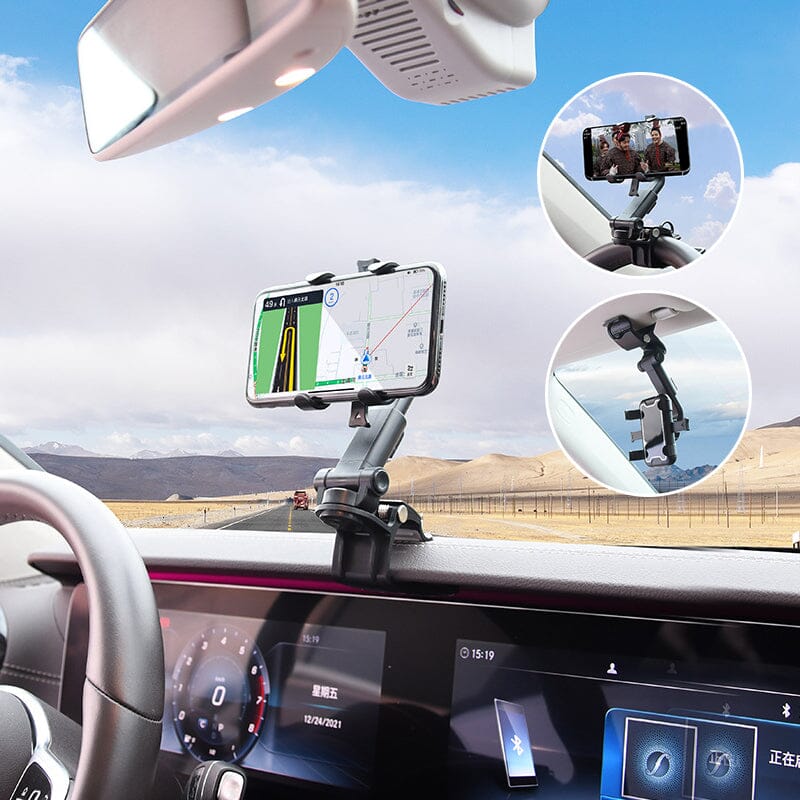 Universal Car Phone Mount and Sun Visor Holder - Fesara