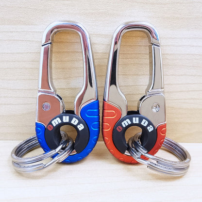 Slim Metal Hip Keychain