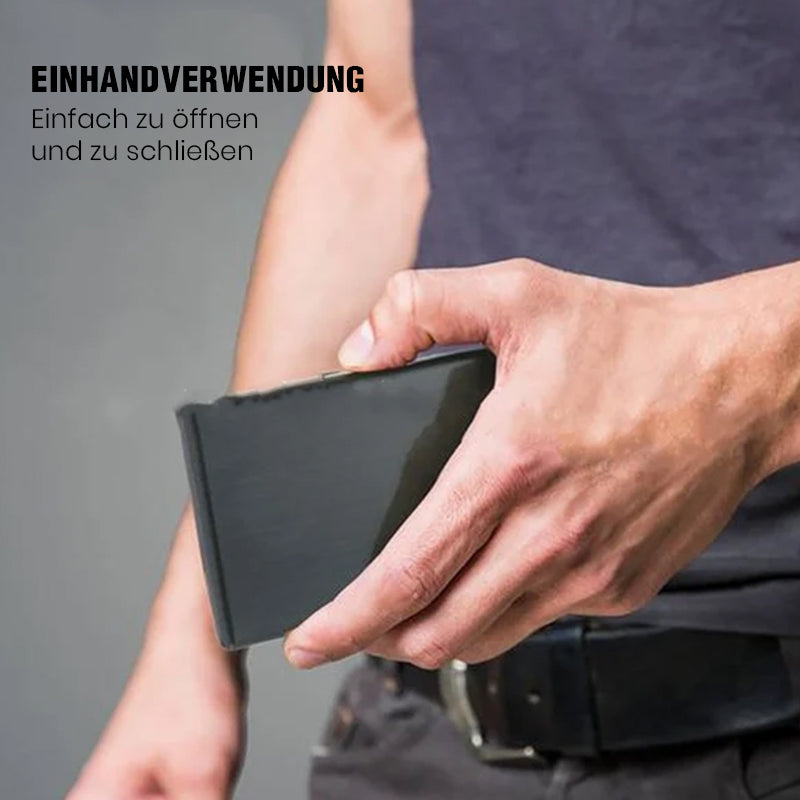 Slim Card Holder with RFID Blocking Protection
