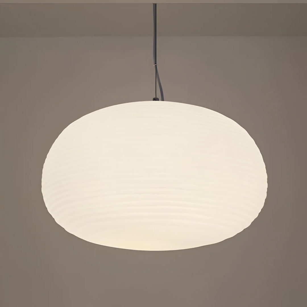 Elegant Opal Glass Hanging Light