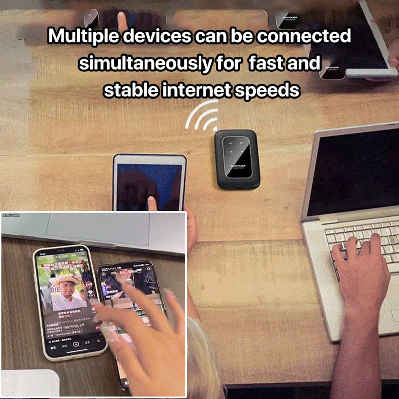 Compact WiFi Signal Booster for Strong Internet Everywhere