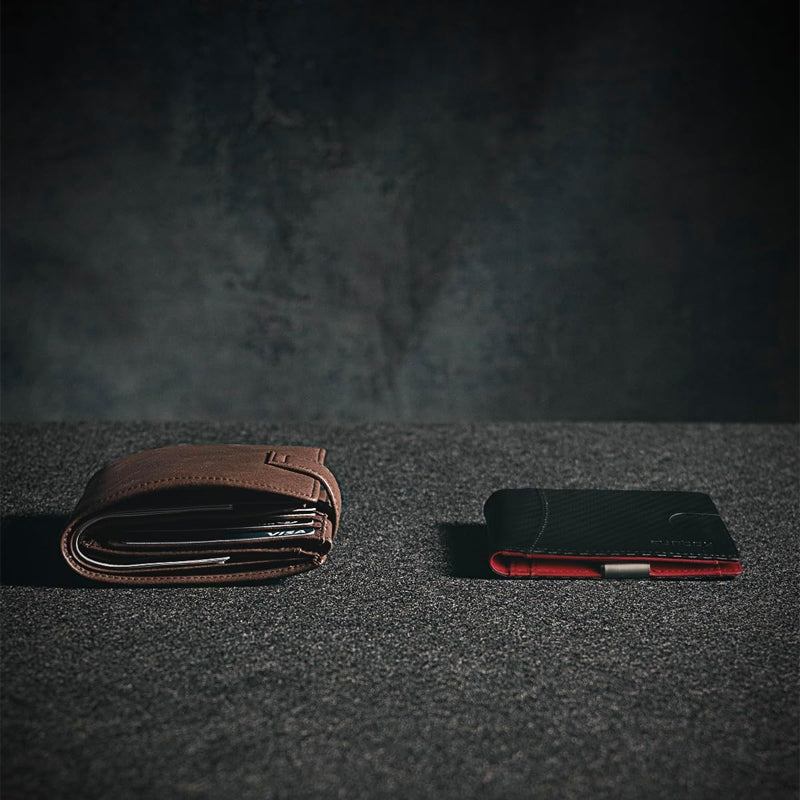 Authentic Leather RFID Blocking Card Wallet