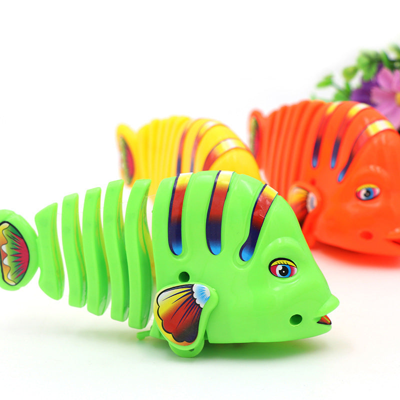 Colorful Swinging Fish Baby Toy