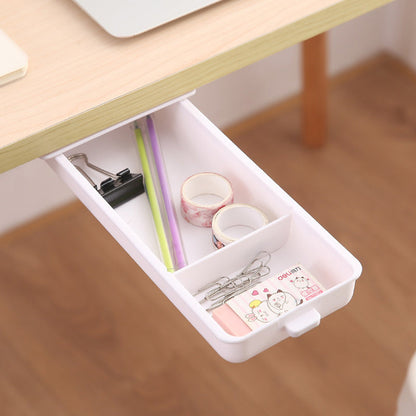 Space Saving Under Desk Storage Drawer