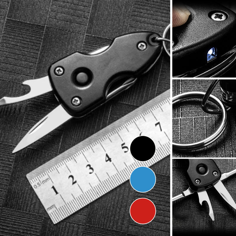 Compact Folding Pocket Keychain