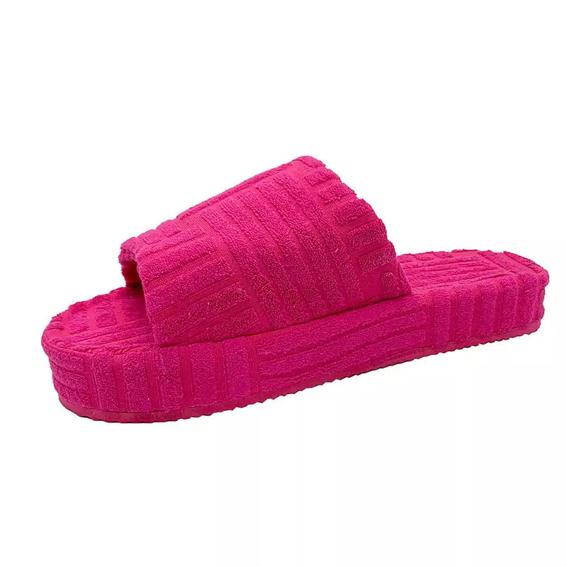 Plush Fuzzy Slippers for Home