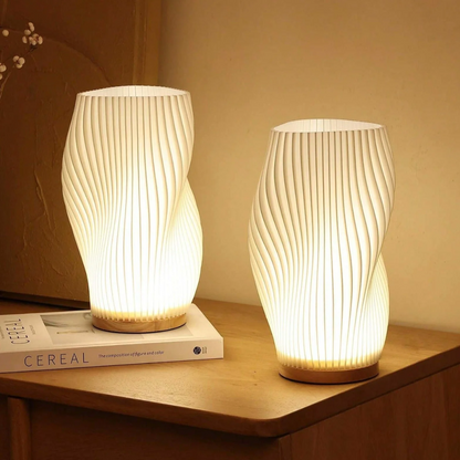 Stylish Wave LED Desk Lamp