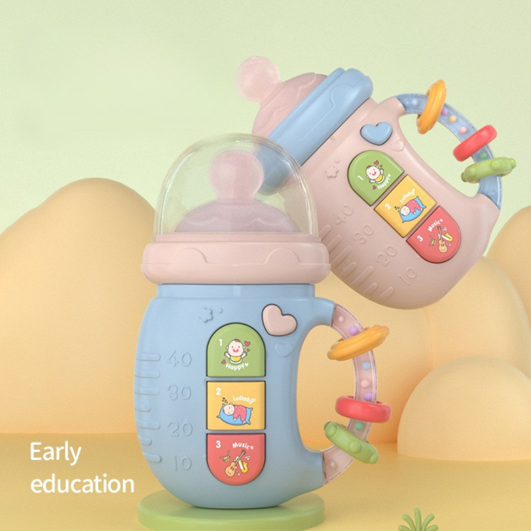 Soothing Baby Pacifier with Teether and Rattle Toys