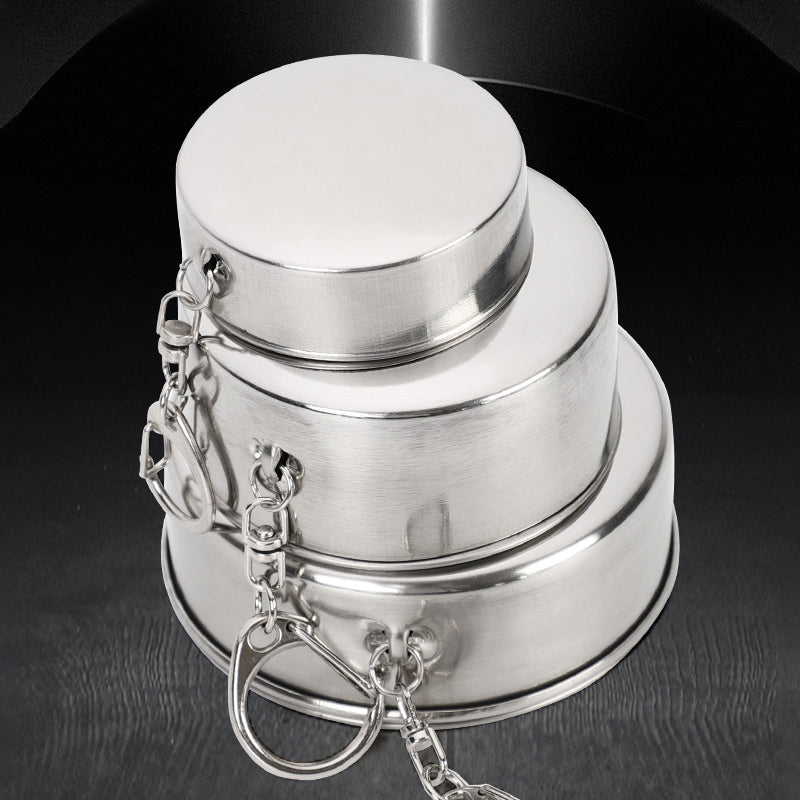Portable Collapsible Stainless Steel Cup