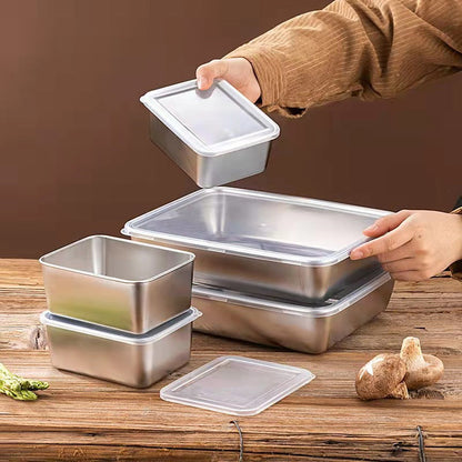Practical Stainless Steel Fruit Storage Bowl
