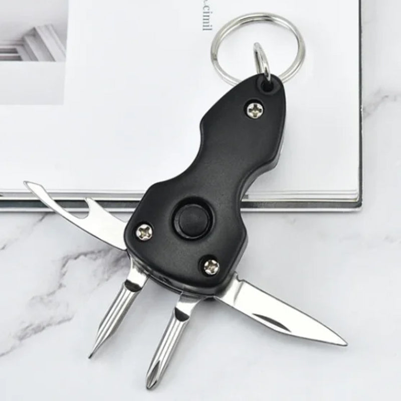 Compact Folding Pocket Keychain