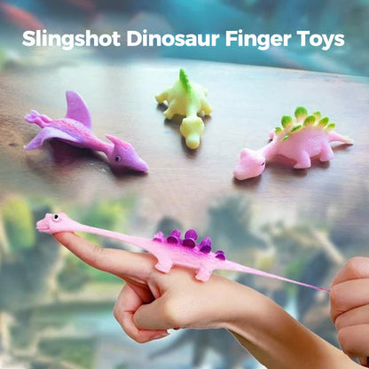Fun Dino Sling Shot Finger Toy - Fesara