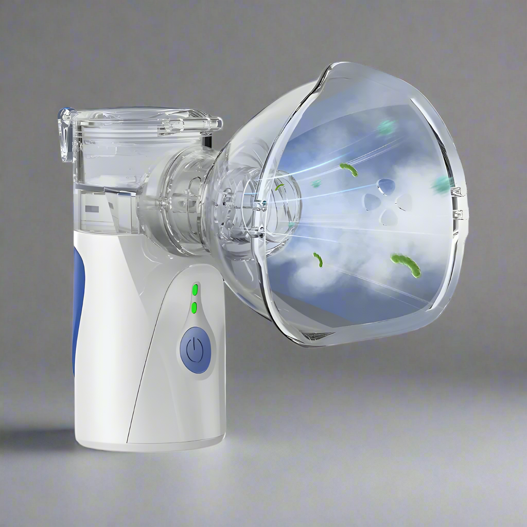Compact Handheld Nebulizer for Cold and Asthma Relief - Fesara