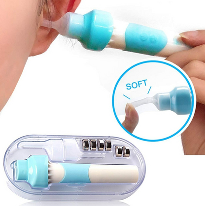 Kids Ear Cleaner with LED Light and Soft Tip