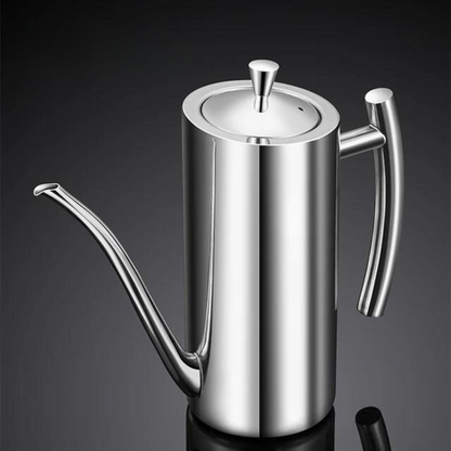 Premium Steel Cooking Oil Canister - Fesara