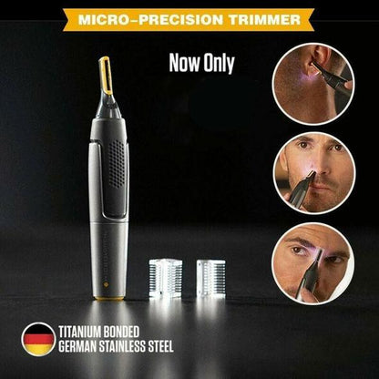 Compact Grooming Trimmer for Beard, Nose and Eyebrows