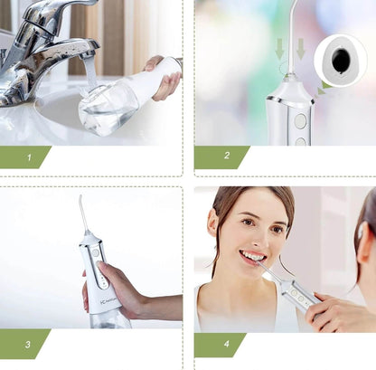 Compact Rechargeable Oral Water Flosser