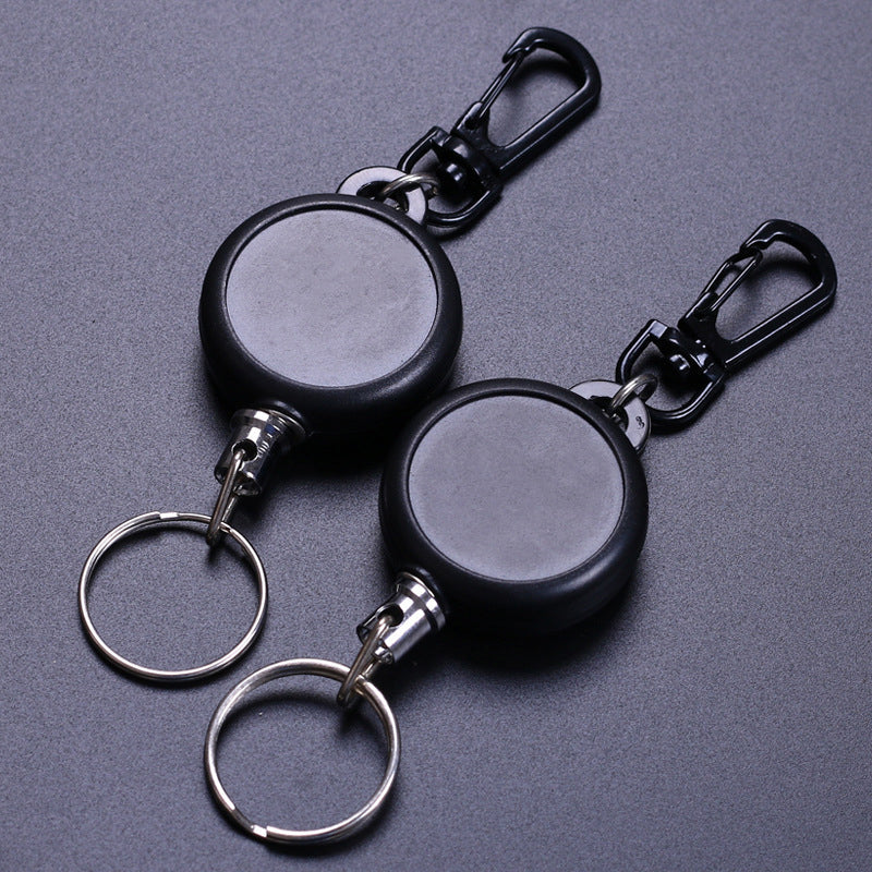 Strong Compact Keychain with Carabiner Clip