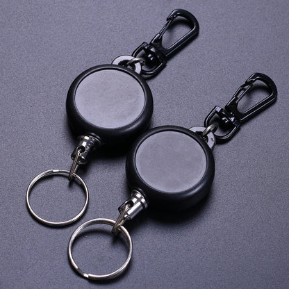 Strong Compact Keychain with Carabiner Clip