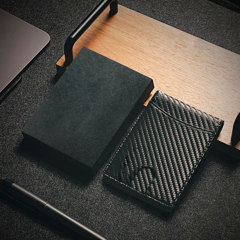 Authentic Leather RFID Blocking Card Wallet