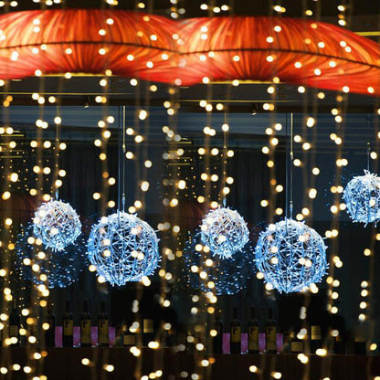 Colorful Ball LED Weatherproof Patio Hanging Lamp